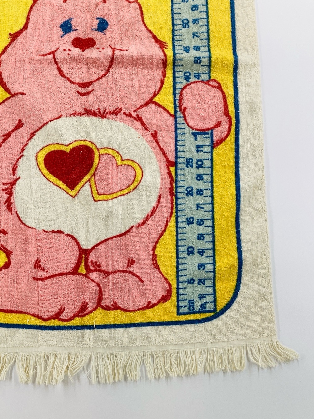 🐵 Vintage Care Bears Cheer Bear Graphic Beach Towel - Picture 5 of 9